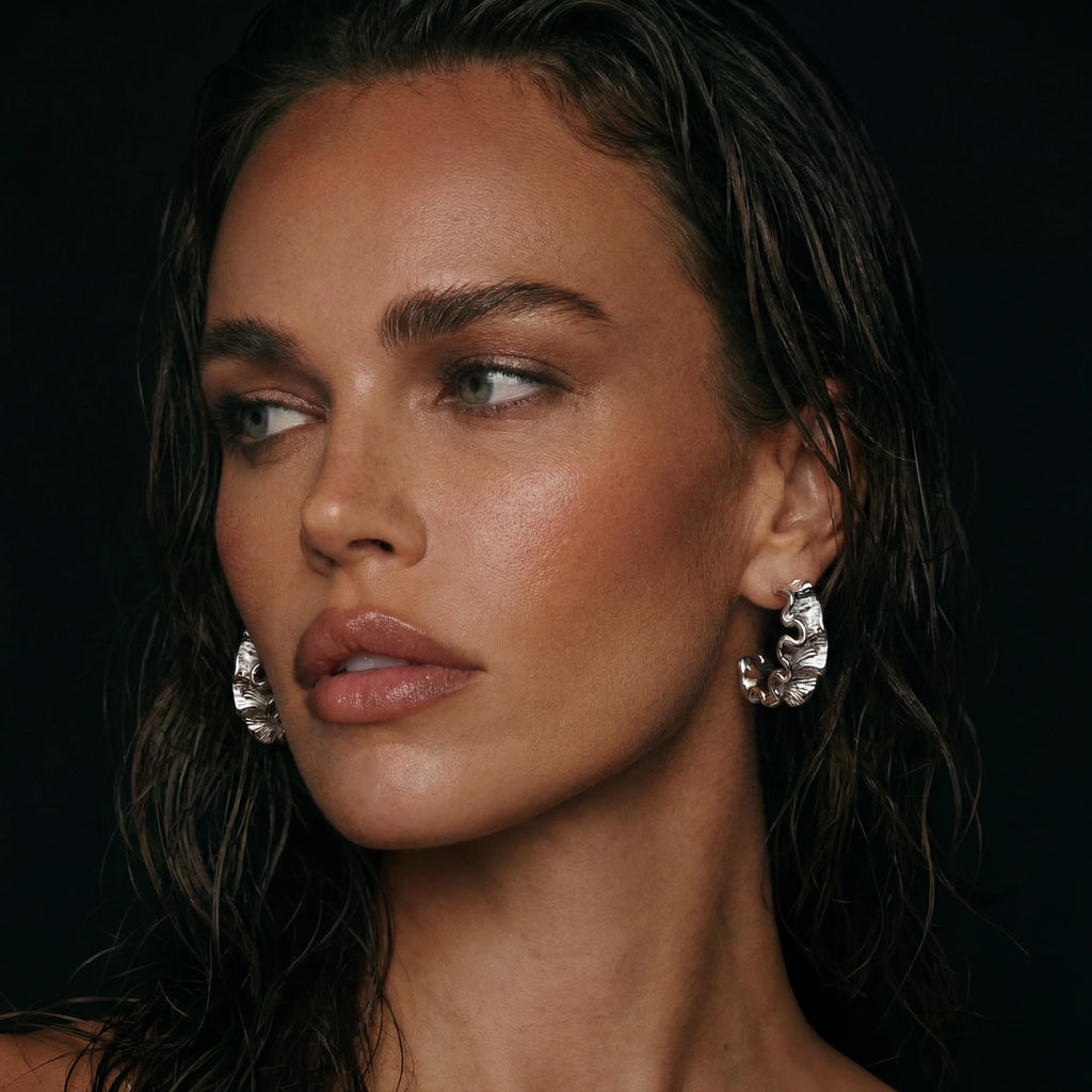 Ripple Wave Hoops